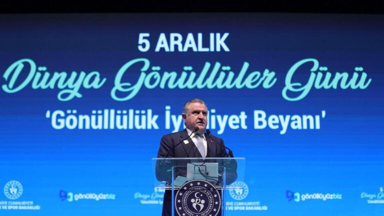 Gençlik ve Spor Bakanlığı’nın 5 Aralık Dünya Gönüllülük Günü dolayısıyla özel etkinliği – Son Dakika Futbol Haberleri