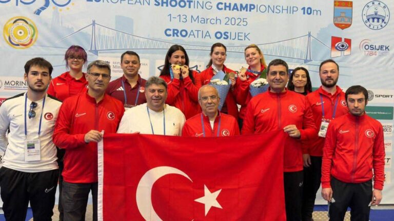 Milli atıcılarımız Şevval İlayda Tarhan ve Yusuf Dikeç tarihte bir ilke imza attı